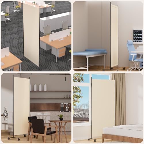 Room Divider 34'' Wide Folding Room Divider Panel - Image 7
