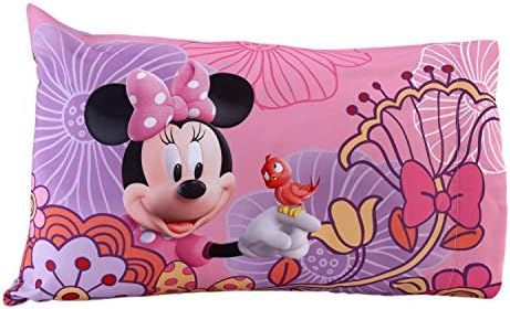 Disney 4 Piece Minnie's Fluttery Friends Toddler Bedding Set - Image 5