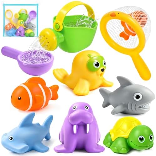 Baby Bath Toys, Toddler Tub Water Toys by tobringahappychildhood