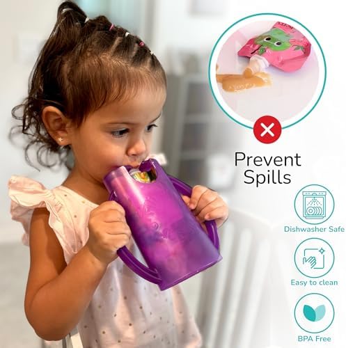 Flipping Holder Squeeze Proof Food Pouch Holder - Image 4