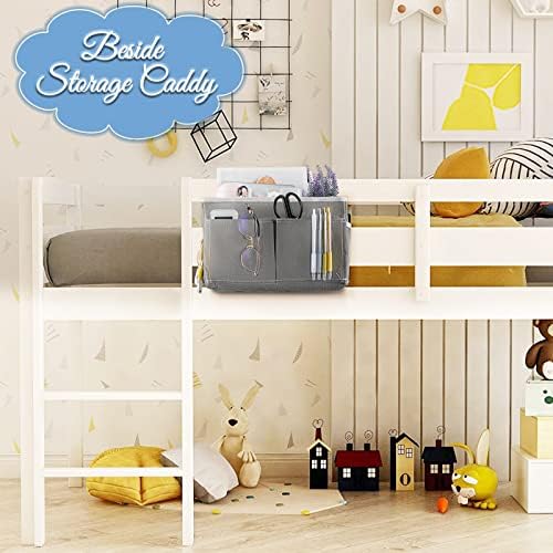 Bedside Caddy Organizer, Hanging Storage Bag - Image 3