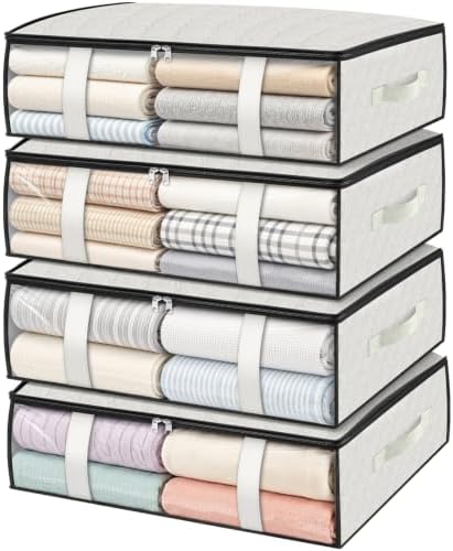 StorageRight Under Bed Storage Bags, 4 Pack by StorageRight