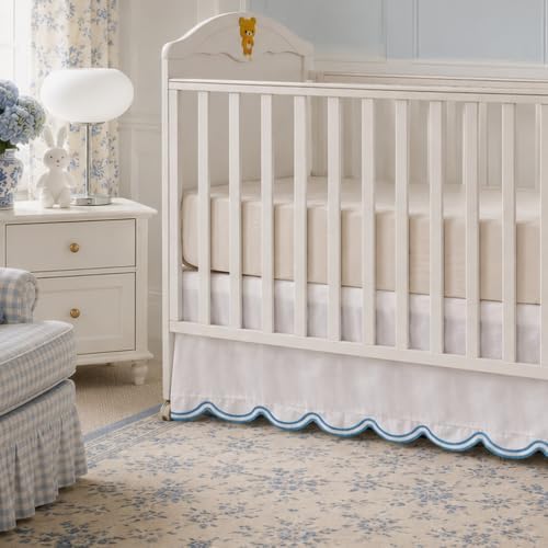 Brandream 100% Organic Cotton Crib Skirt by Brandream