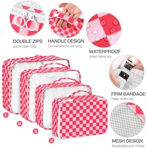8 Set Packing Cubes for Suitcases, Packing Cube - Image 3