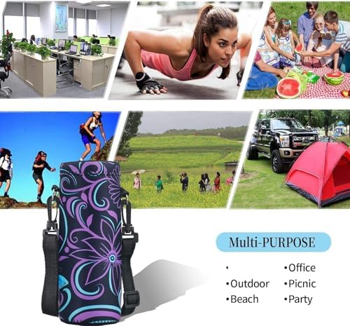 AUPET Water Bottle Sling Bag Carrier Crossbody Sleeve, Insulated Neoprene - Image 4