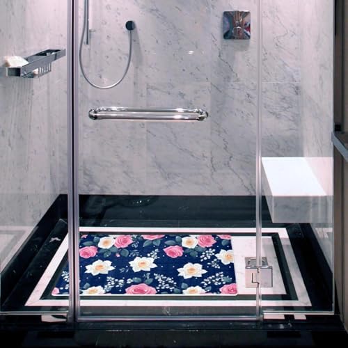 Non Slip Bathtub and Shower Mat 26.8x15.1 inch, Bath Mat - Image 6