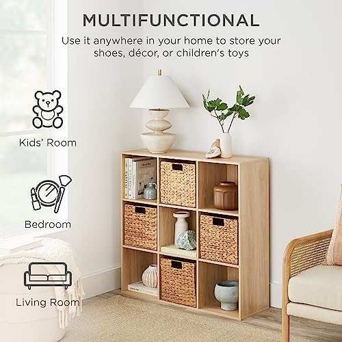 Best Choice Products 9-Cube Storage Organizer, 11in Shelf Opening, Display Shelf - Image 4
