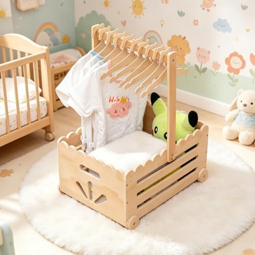Wooden Baby Shower Crate Closet - Image 7