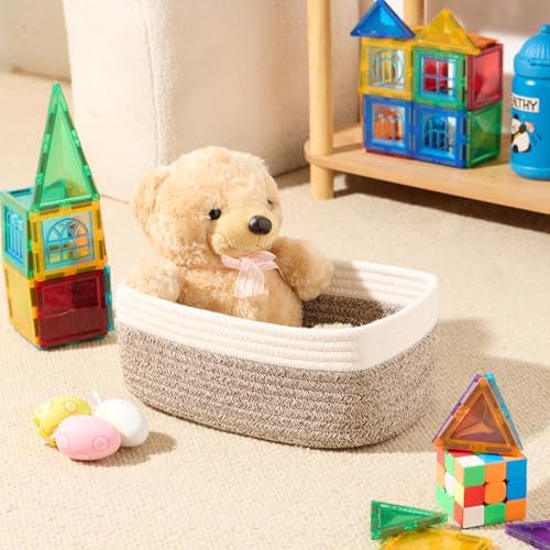 MiniArk Small Storage Baskets for Organizing | Closet Organizer Bins | Shelf - Image 4