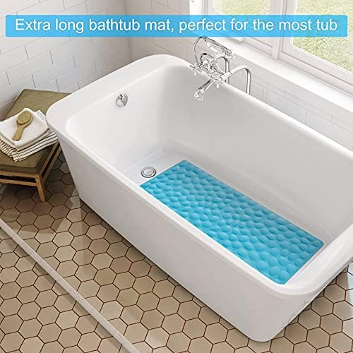 Non-Slip Bathtub Mat OTHWAY Soft Rubber Bathroom Bathmat - Image 6