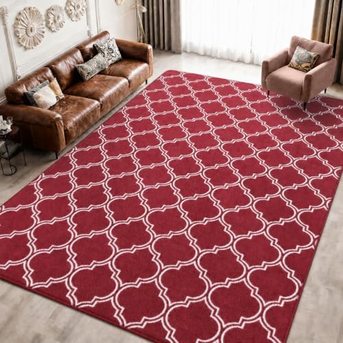 Keeko 6x9 Area Rugs for Living Room, Soft Washable Memory Foam Bedroom Rug by Keeko