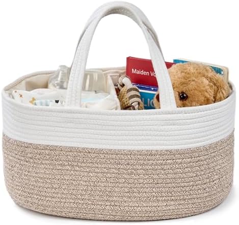 Diaper Caddy Organizer, Gift Basket by KODOMOORE