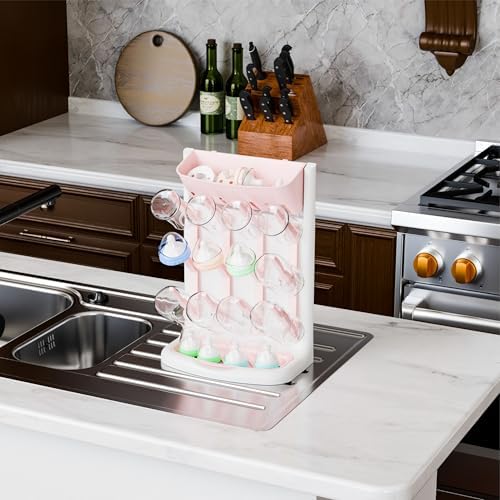 Yieach Larger Vertical Baby Bottle Drying Rack - Image 2
