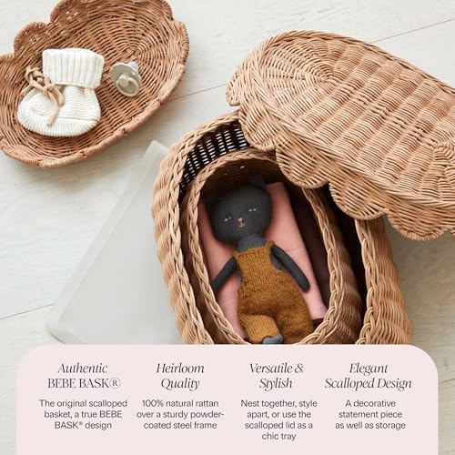 BEBE BASK The Original Scalloped Basket - Image 5