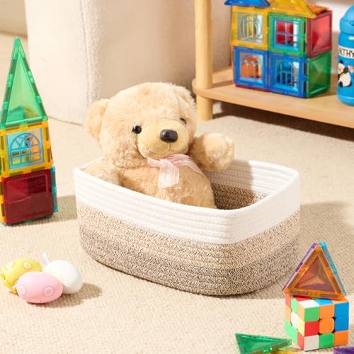MiniArk Small Storage Baskets for Organizing | Closet Organizer Bins | Shelf - Image 4