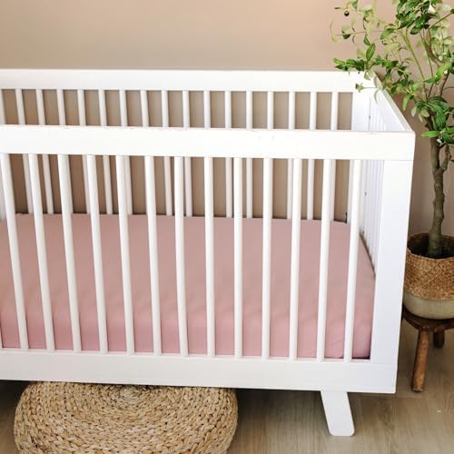 Sorrel + Fern Baby Crib Sheets Neutral, Fitted 2-Pack Girl & Boy - Image 4