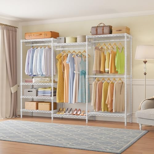 VIPEK V5 Plus Heavy Duty Clothes Rack, Large Modular Closet System - Image 2
