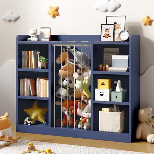 Toy Storage Organizer with 6 Cube, Stuffed Animal Storage by LEFURTURE