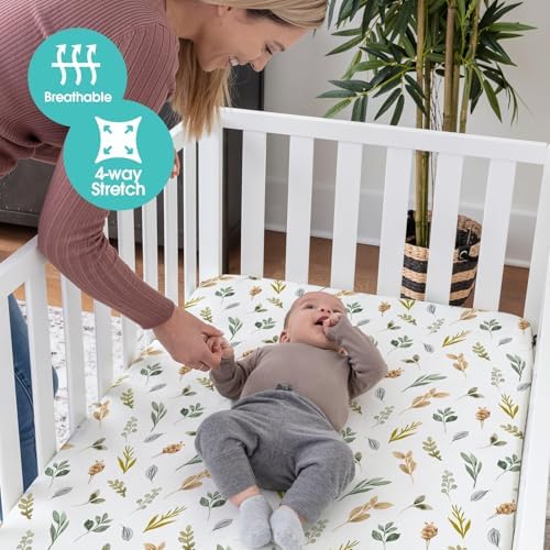 BROLEX Baby Fitted Crib Sheets: Kid Crib Sheets - Image 4