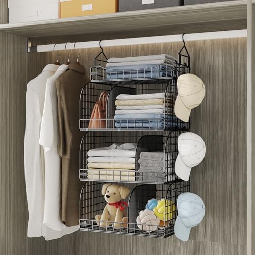 HapiRm Hanging Closet Organizer Storage - Image 4