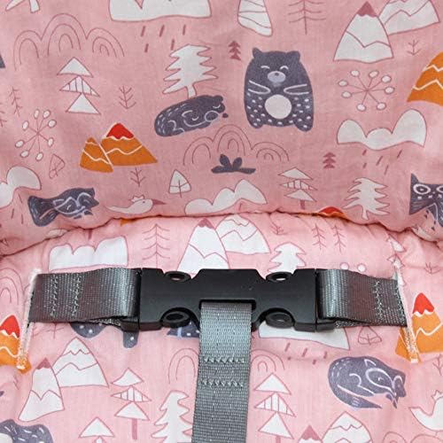 ZARPMA Cotton Seat Covers for IKEA Antilop Highchair, Cotton Surface and Padded - Image 5