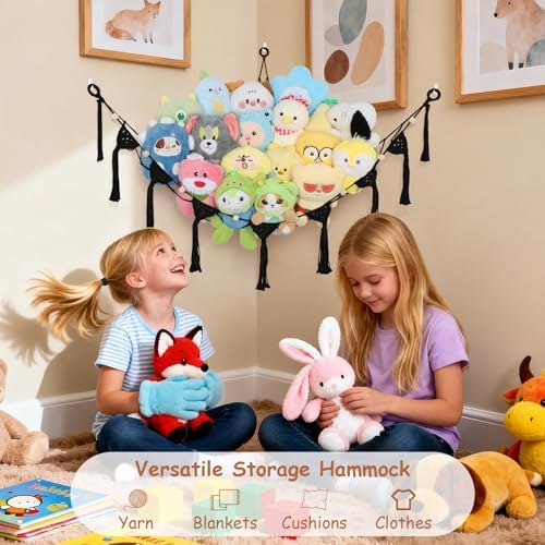 Stuffed Animal Storage Hammock Corner - Image 5