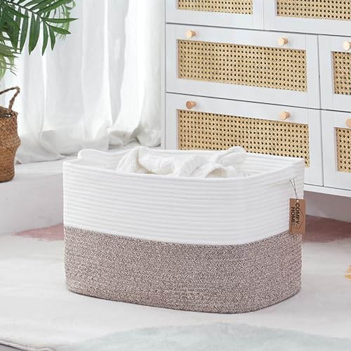 COMFY-HOMI Large Rectangular Blanket, Cotton Rope Woven - Image 4