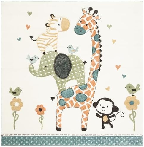 SAFAVIEH Carousel Kids Collection Area Rug - Image 2