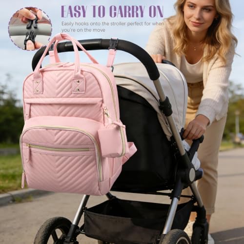 Tuwubi Diaper Bag Backpack, Baby Essentials - Image 2