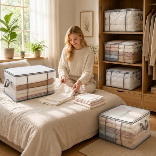 Large Blanket Storage Bag Storage Bag - Image 7