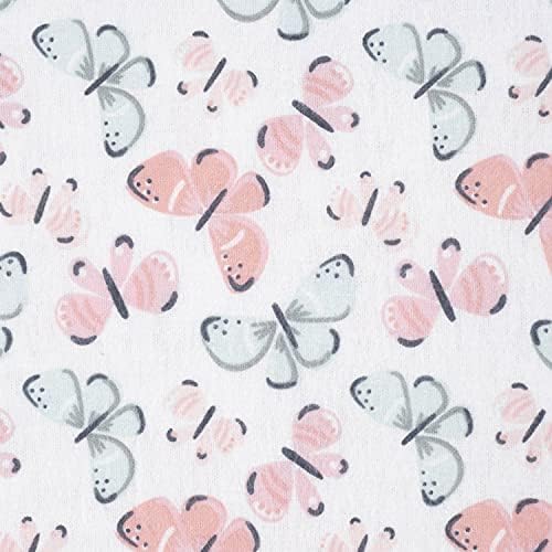 Gerber Girls Newborn Infant Baby Toddler Nursery 100% Cotton Flannel Receiving - Image 2