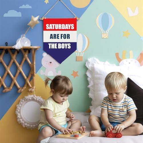 Boy Nursery Baby Room Playroom Door Decoration-Baby, Birthday Christmas Gift - Image 7