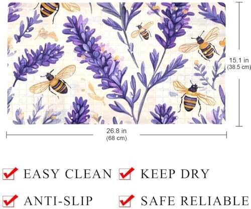 Baby Bath Mat Non Slip 26.8"x15.1" Bathtub Mat - Image 4