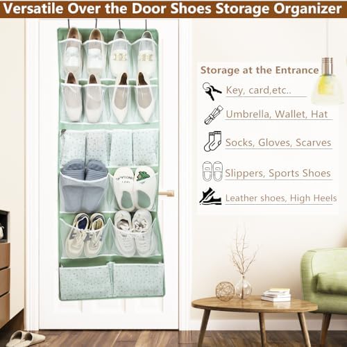 18 Pockets Over the Door Organizer - Image 3