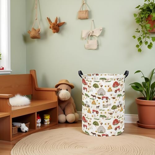 Baby Laundry Hamper kids laundry Basket Waterproof Storage Bin - Image 5
