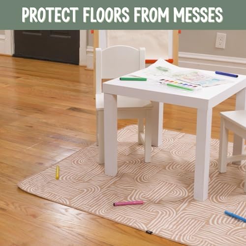 S&T INC. Splat Mat for Under High Chair - Image 4