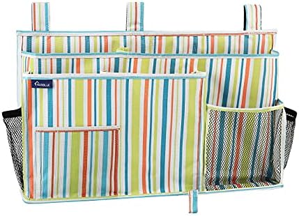 Surblue Bedside Caddy Hanging Bed Organizer Storage Bag Pocket by SURBLUE
