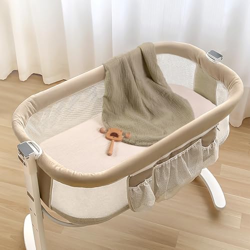 lulumoon Muslin Fitted Bassinet Sheet: Compatible - Image 7
