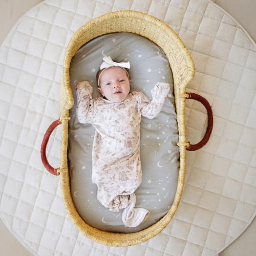 Sorrel + Fern Baby Bassinet Sheets 2Pack - Image 4