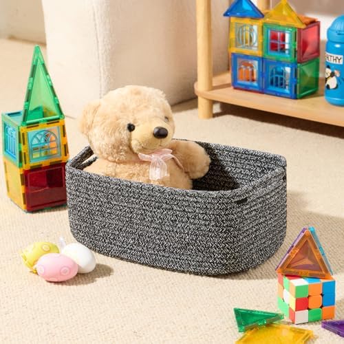 MiniArk Small Storage Baskets for Organizing | Closet Organizer Bins | Shelf - Image 4