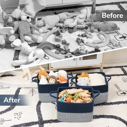 Goodpick Woven Storage Basket for Shelves - Image 7