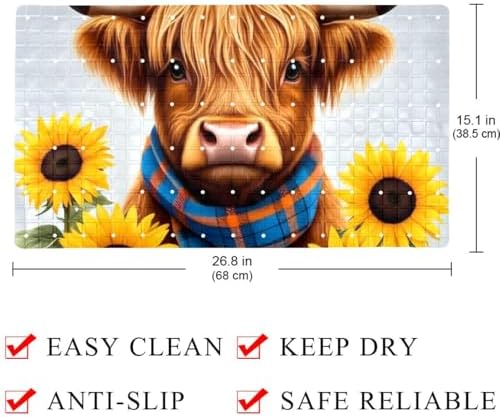 Shower Mat Non-Slip Bathtub Mats - Image 4