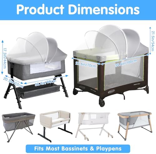 Bassinet Mosquito Net Cover - Image 6