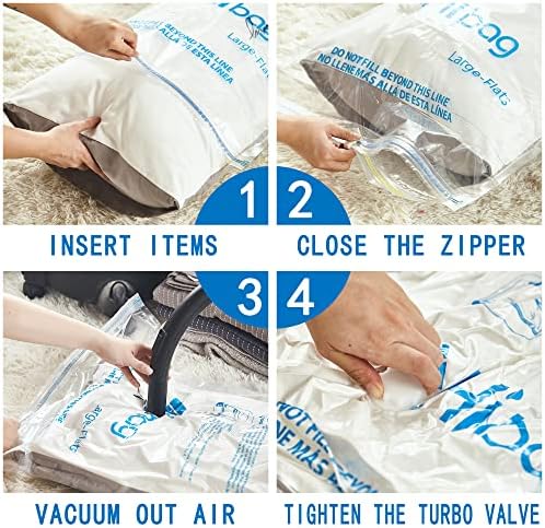 30 Combo Vacuum Storage Bags, Vacuum Seal Bags - Image 6
