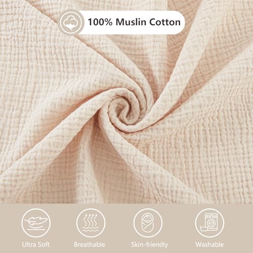 Bearmoss 2-Pack Baby Bassinet Sheets - Image 6