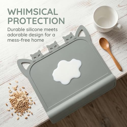 Silicone Toddler Placemat with Teething Table Edge Bumper - Image 5
