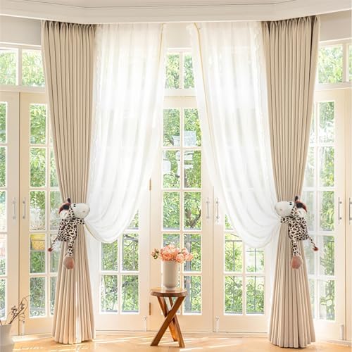 Curtain Tiebacks, 1 Pair Cute Animal Curtain Holdbacks - Image 5