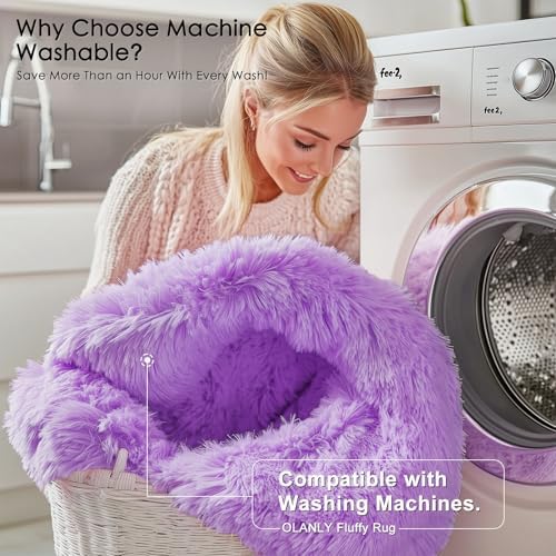 OLANLY 9x12 Machine Washable Large Area Rugs - Image 2