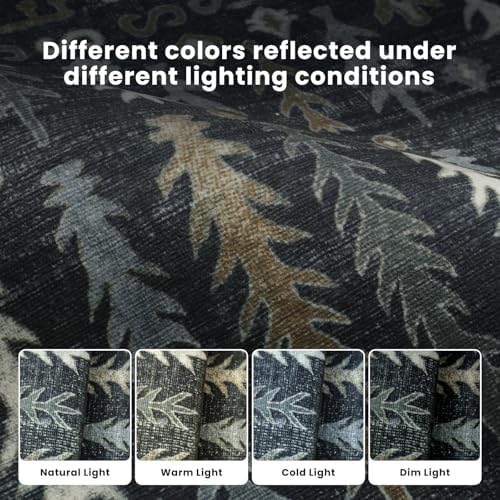 8x10 Washable Area Rug, Soft Area Rugs - Image 6