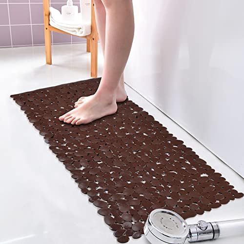 Pebble Shower Mat for Bathtub Non Slip Mat 35"X16" - Image 7
